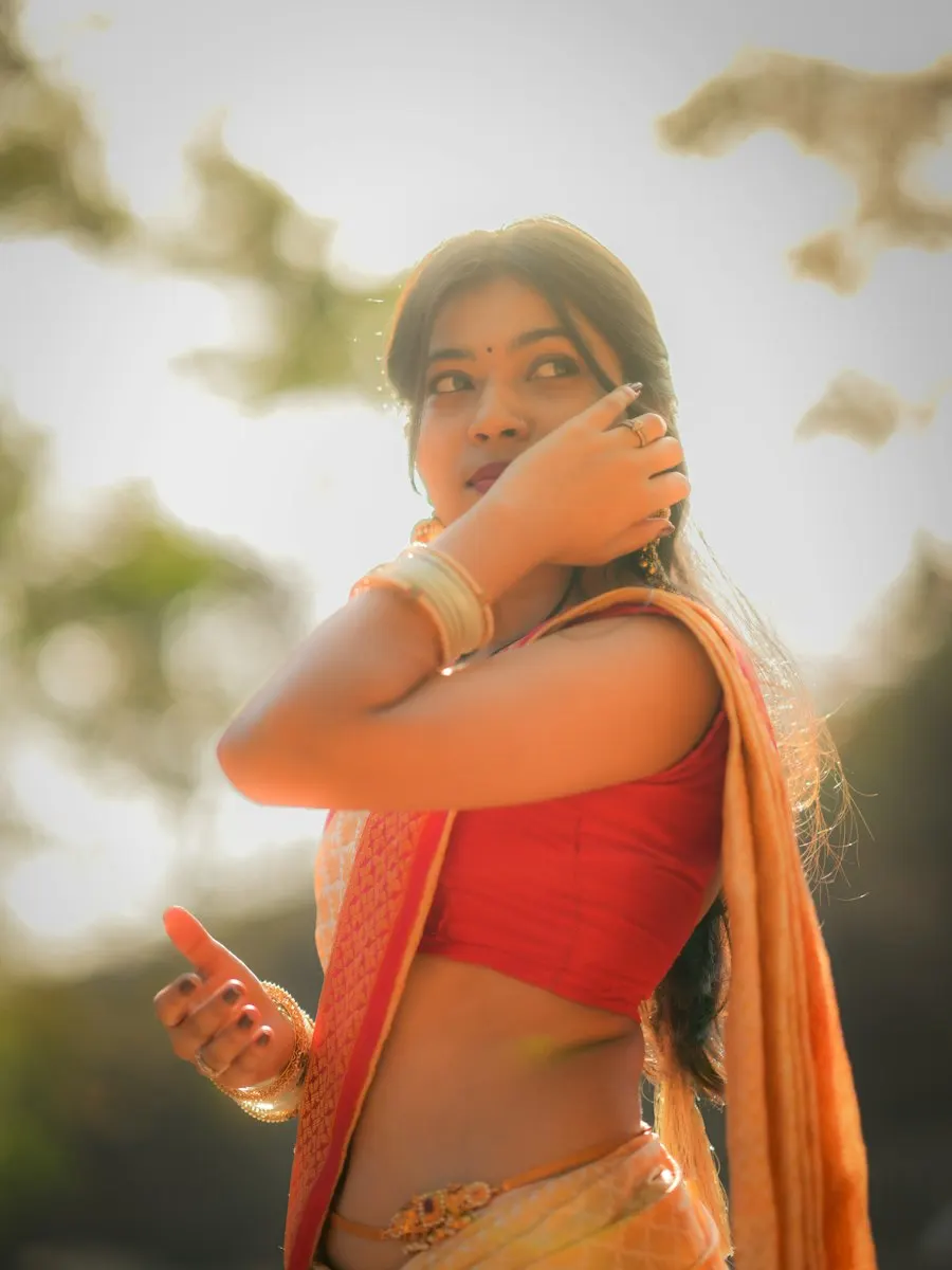 Graceful Georgette Saree - Made to Turn Heads