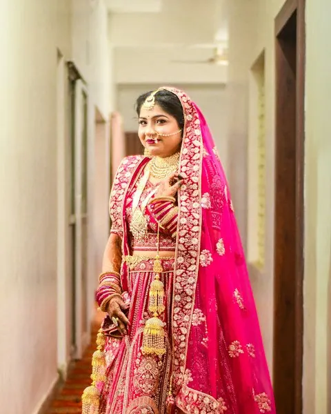 Bridal Gold Lehenga Set - Festive to Brunch Ready