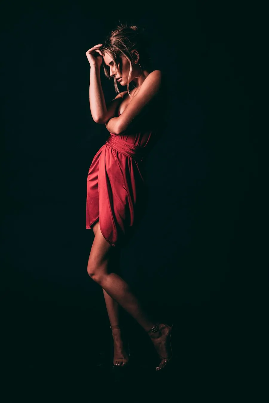 Trendy Red Satin Dress - Your New Favourite