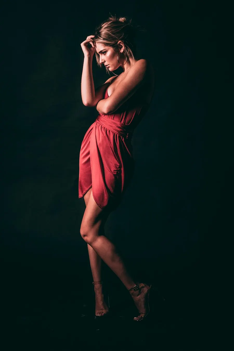 Trendy Red Satin Dress - Your New Favourite