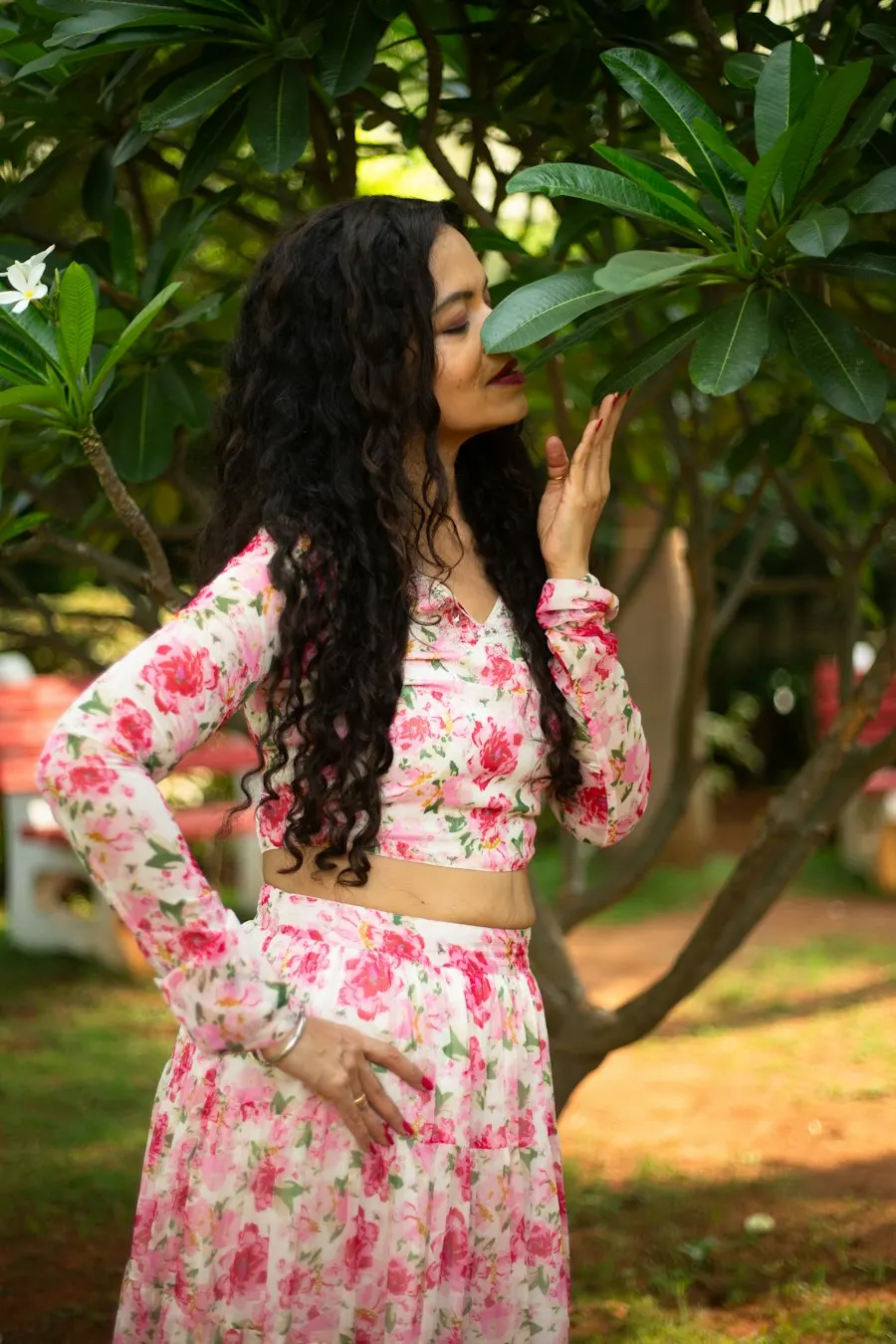 Floral Georgette Dress - Insta-Ready Look