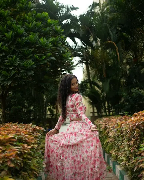 Floral Georgette Dress - Insta-Ready Look
