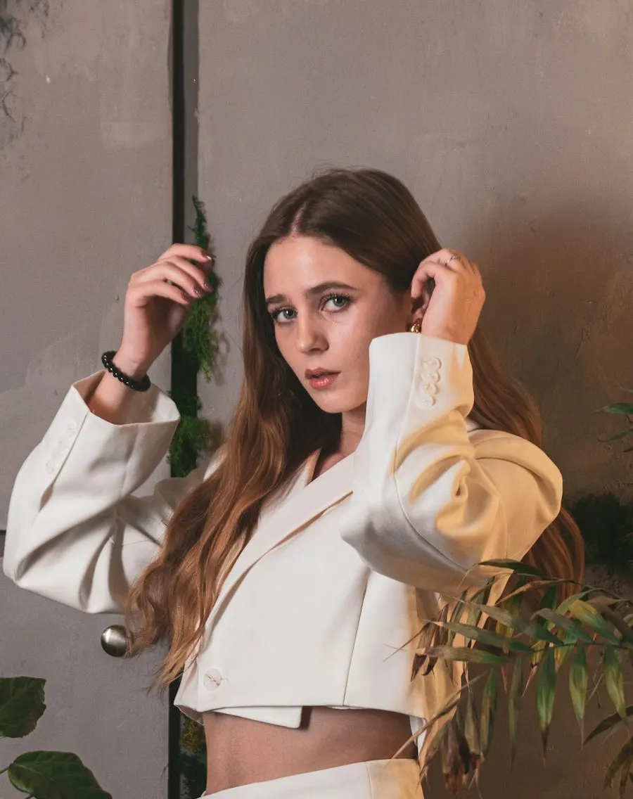 Luxe White Terry Rayon Suit - Soft, Flattering & Easy