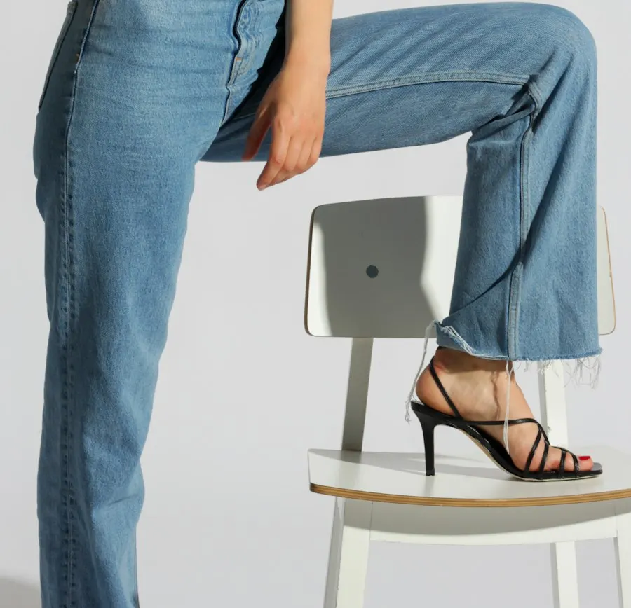 Graceful White Denim Jeans - Your New Favourite