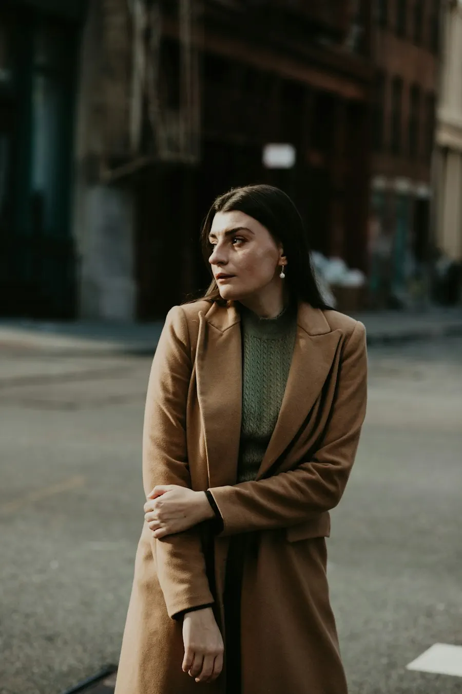 Graceful Brown Coat - Your New Favourite