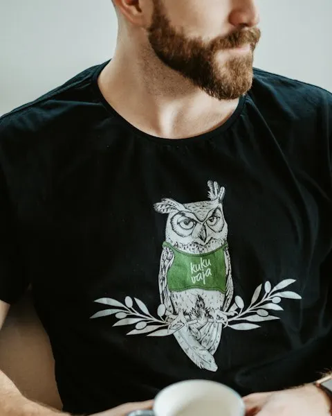 Urban Black Cotton T-Shirt - Weekend to Workday