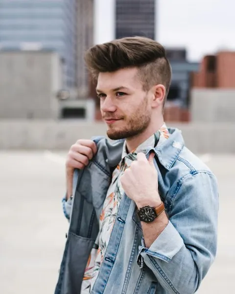 Modern Denim Jacket - Premium Feel, Easy Care