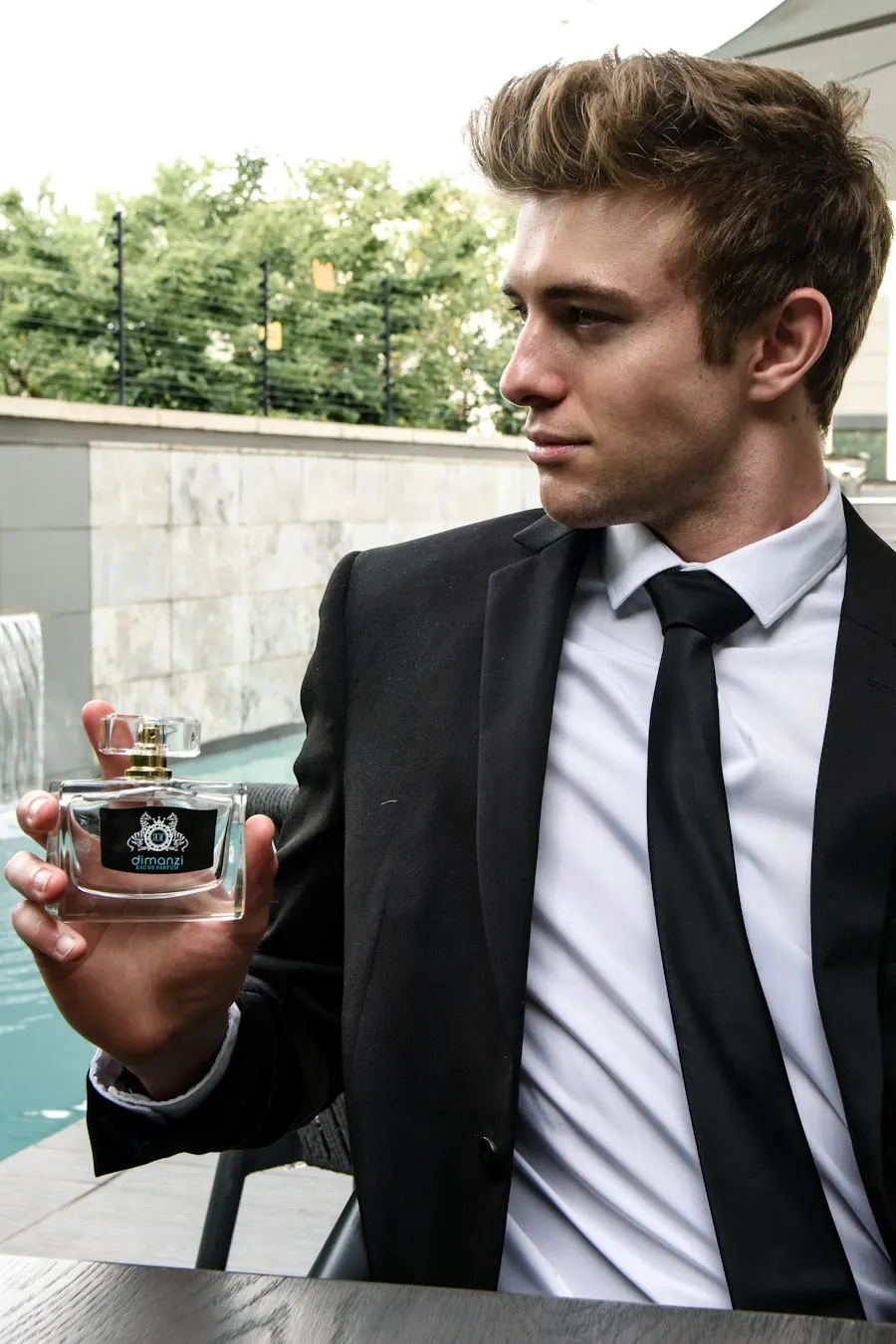 Urban Black Wool Blend Suit - Weekend to Workday