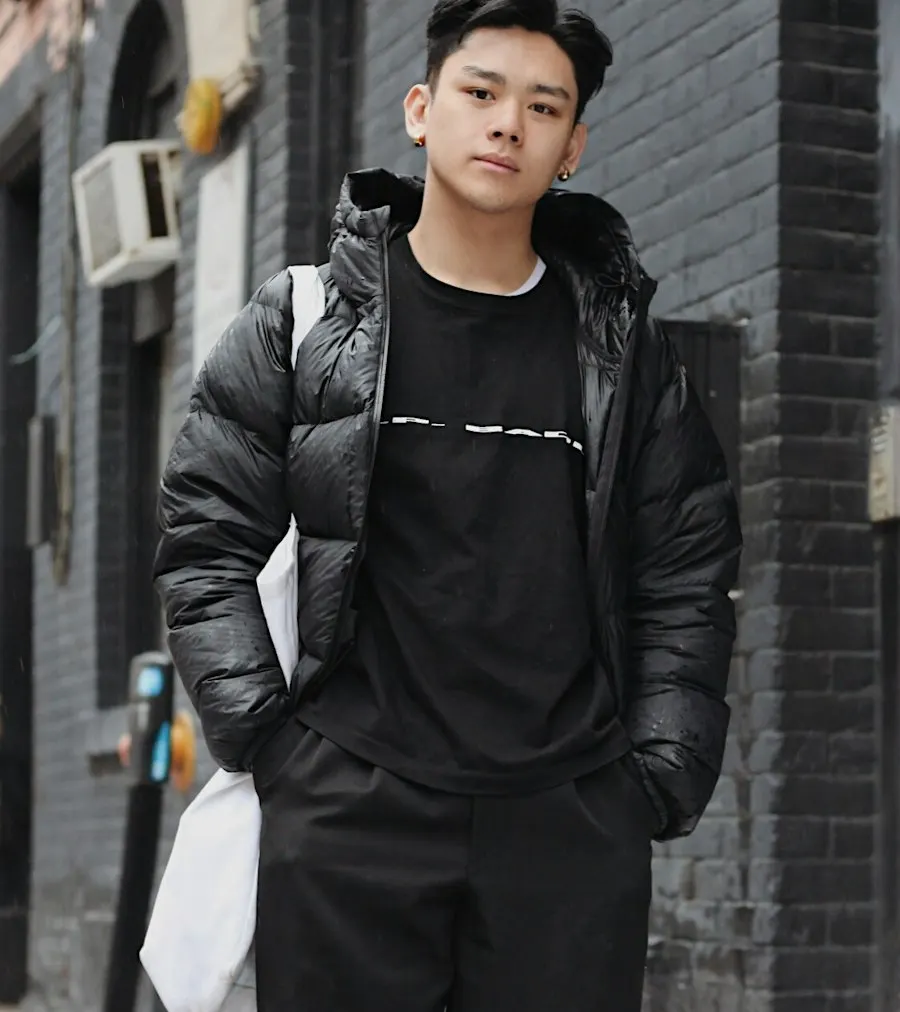 Classic Red Street Outfit - Clean Modern Fit