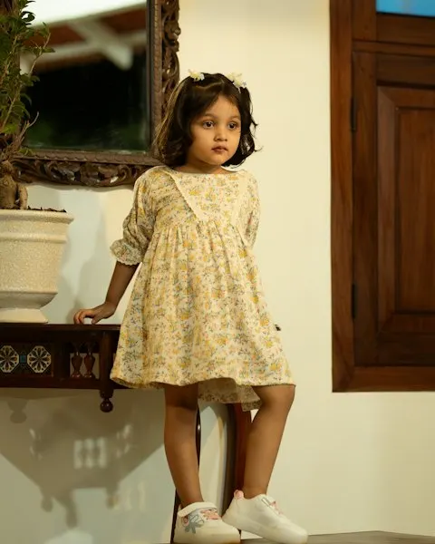 Cute Georgette Dress - Play-All-Day Comfort