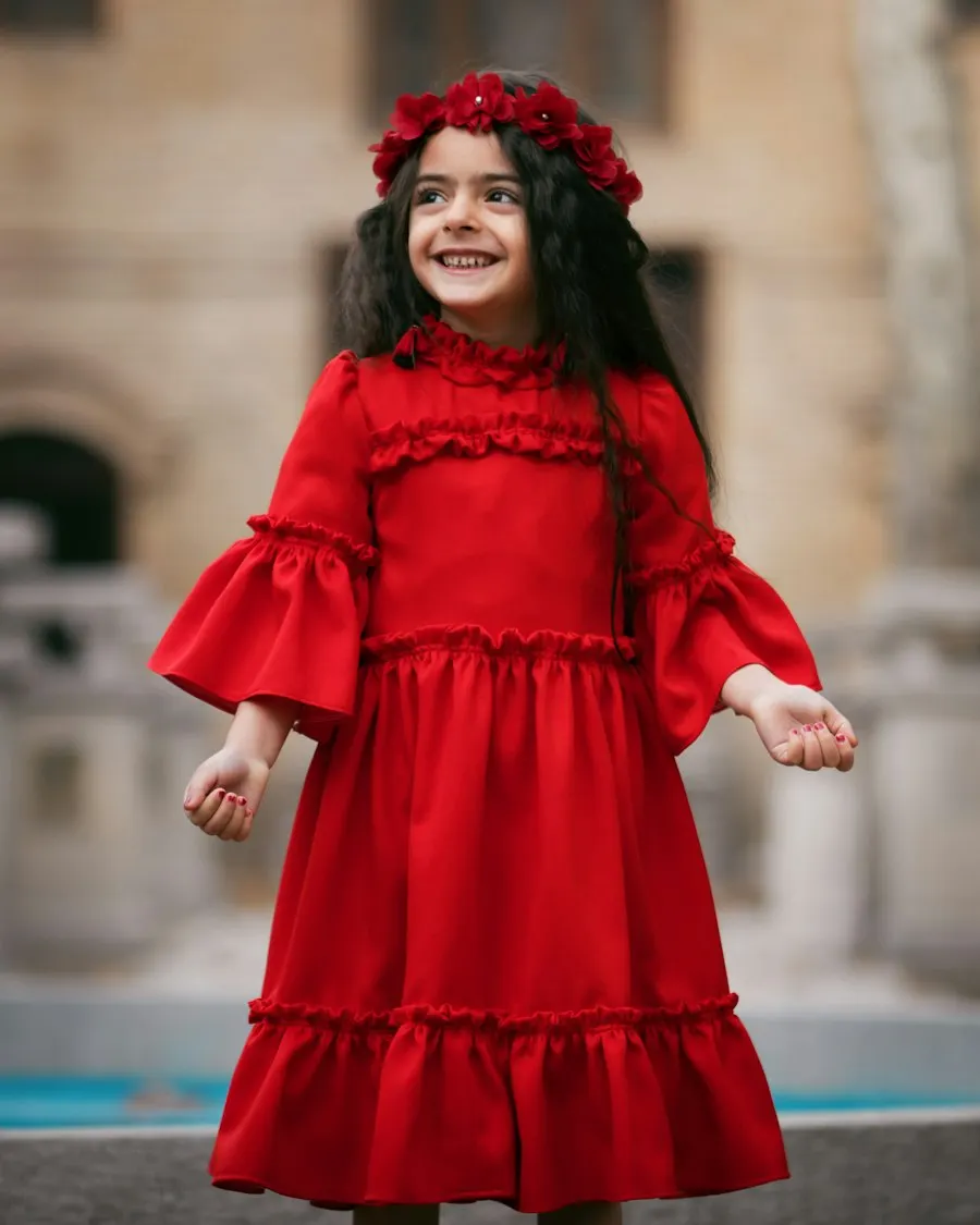 Cheerful Satin Dress - Photo-Perfect Moments