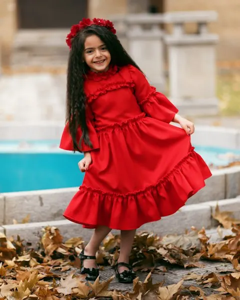Cheerful Satin Dress - Photo-Perfect Moments