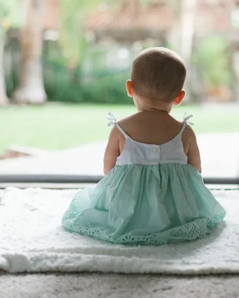 Playful Crepe Dress - Easy Wear for Busy Kids