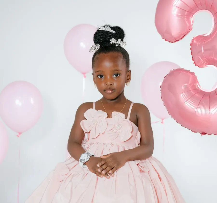 Playful Pink Cotton Dress - Soft on Little Skin