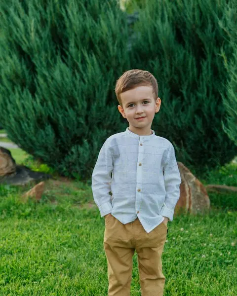 Little Star Brown Cotton Shirt - Play-All-Day Comfort