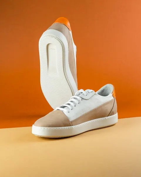 Iconic White PU Leather Sneakers - Everyday Statement Piece
