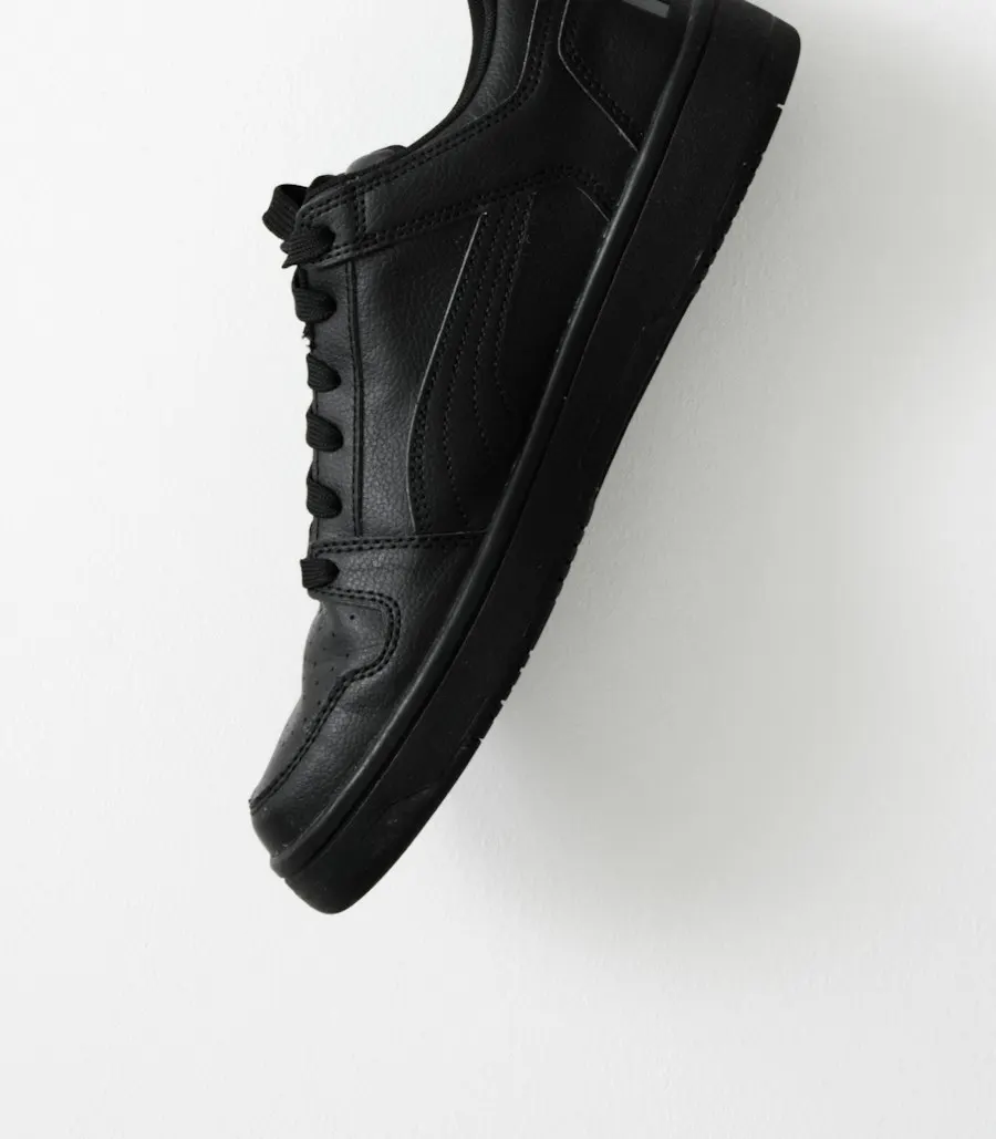 Iconic Black Mesh Sneakers - Everyday Statement Piece
