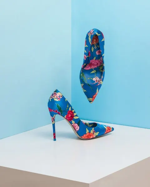 Floral Pink Shoes - Insta-Ready Look
