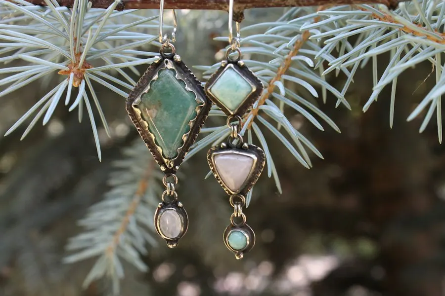 Modern Silver Pearl Earrings - Made to Turn Heads