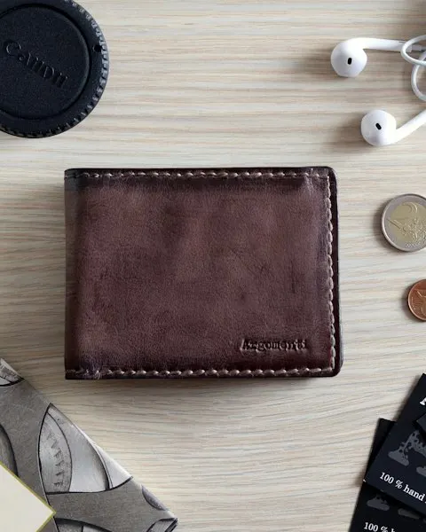 Premium Silver Leather Wallet - Built for Comfort