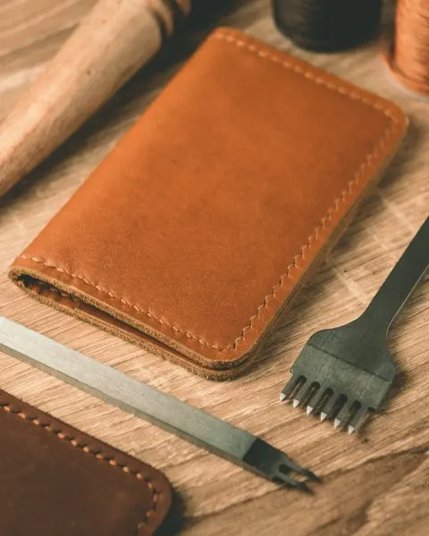 Smart Leather Wallet - Premium Feel, Easy Care