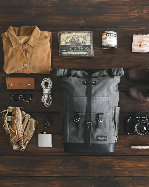 Rugged Brown Leather Backpack - Weekend to Workday