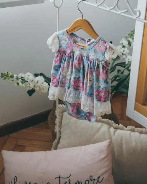 Floral Onesie - Soft on Little Skin