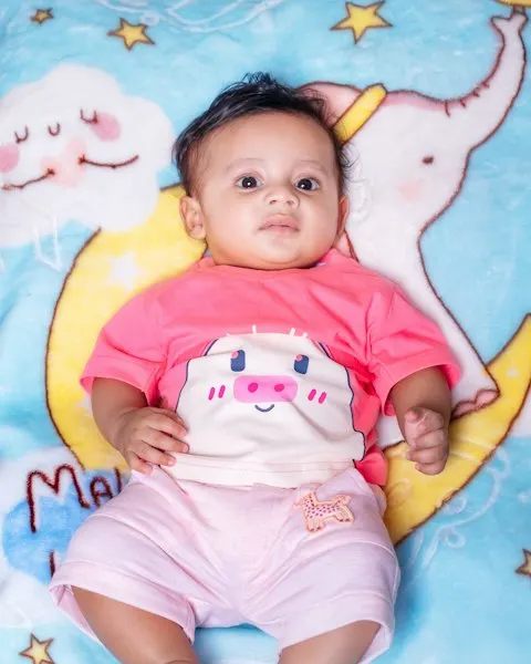 Cheerful Pink Baby Romper - Cute & Comfy
