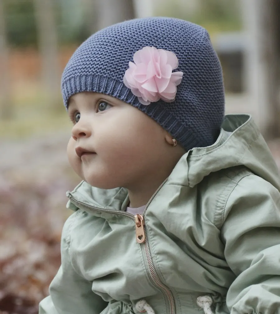 Comfy Grey Beanie - Twirl-Ready Fun