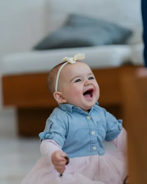 Little Star Pink Denim Shirt - Soft on Little Skin