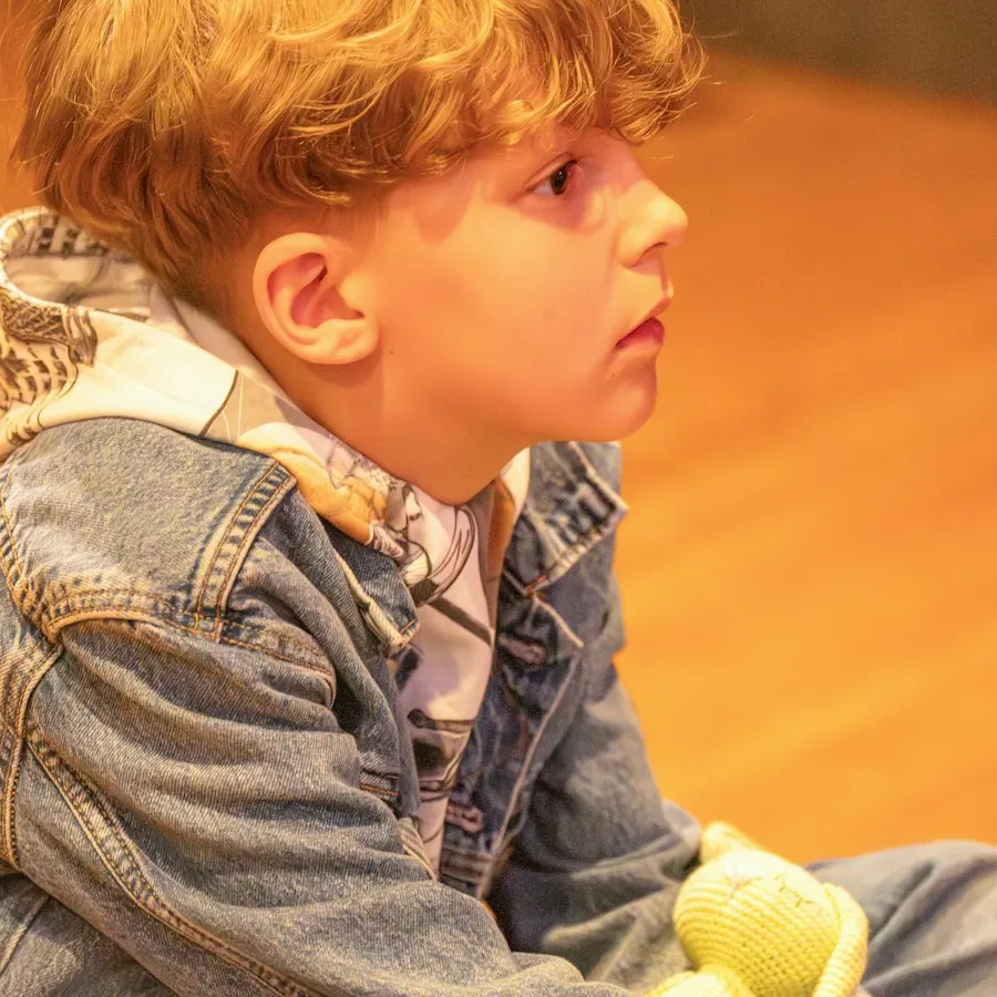 Playful Denim Jacket - Play-All-Day Comfort