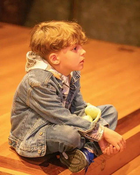 Playful Denim Jacket - Play-All-Day Comfort