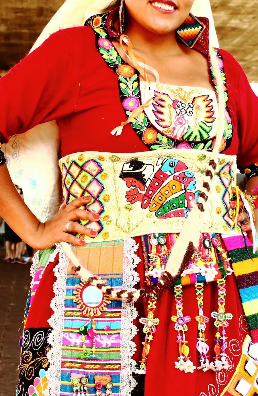 Kutchi Mirror-Work Chaniya Choli - Navratri Colour Pop