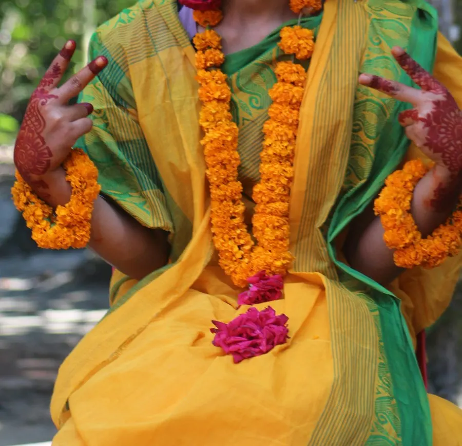 Festive Yellow Chaniya Choli - Dandiya Star Look
