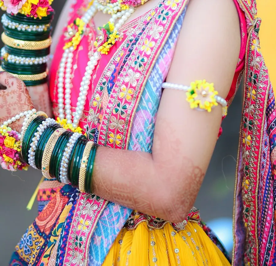 Handcrafted Chaniya Choli - Navratri Colour Pop