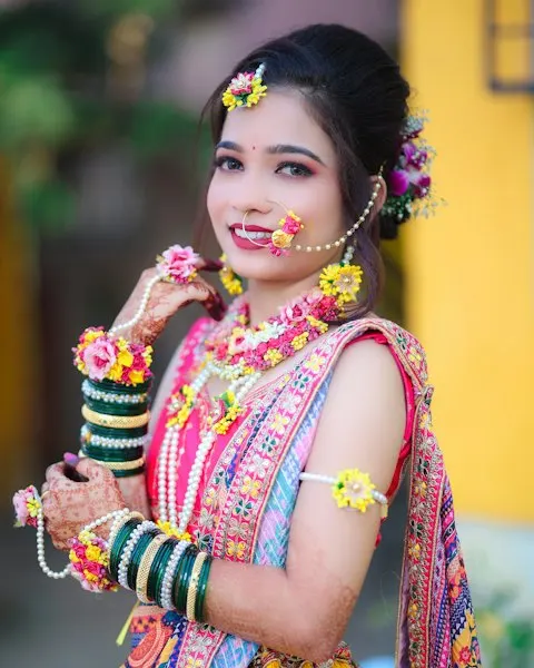 Handcrafted Chaniya Choli - Navratri Colour Pop
