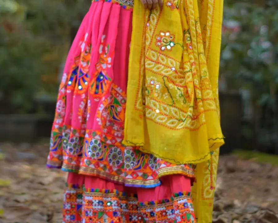 Regal Satin Chaniya Choli - Garba-Night Ready