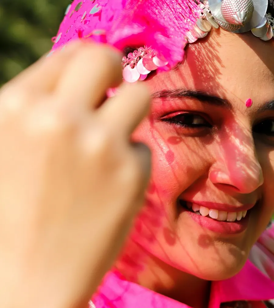 Royal Pink Georgette Chaniya Choli - Dandiya Star Look