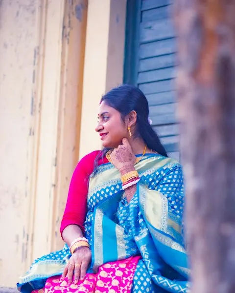 Heritage Pink Silk Saree - Diwali Family Favourite