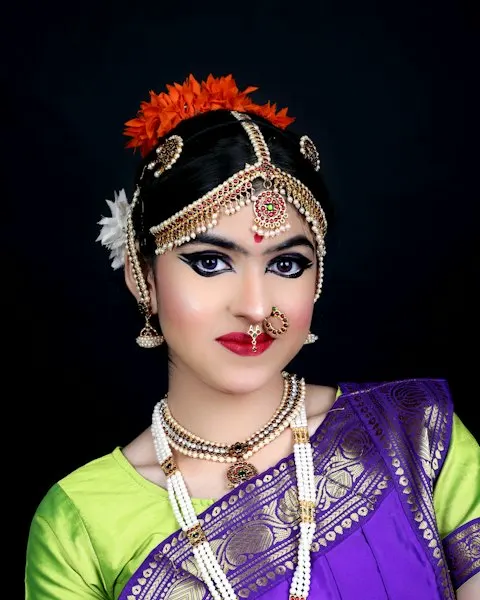 Heritage Purple Chiffon Saree - Wedding & Festival Ready