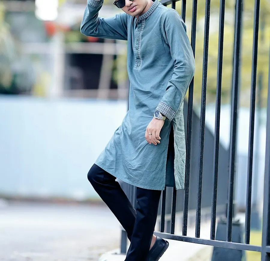 Royal Black Kurta Set - Rooted in Tradition