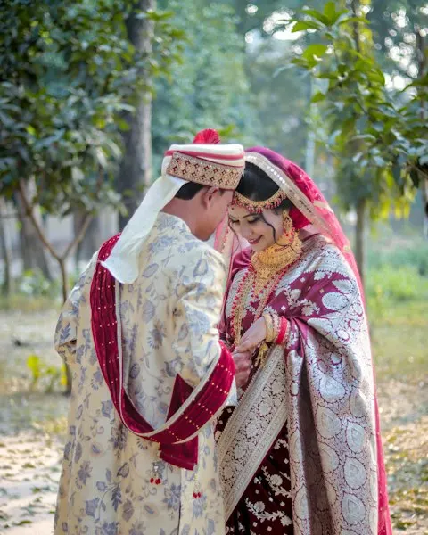 Bridal Red Traditional Outfit - Wedding & Festival Ready