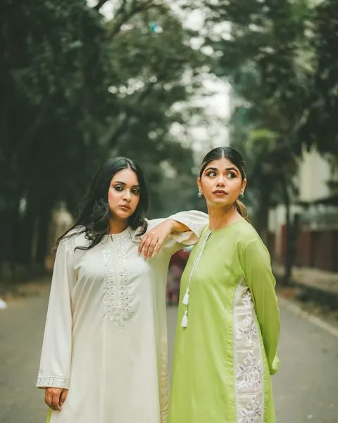 Embroidered Silk Blend Kurta Set - Insta-Ready Look