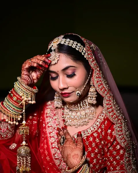 Bridal Gold Lehenga Set - Effortless All-Day Glam