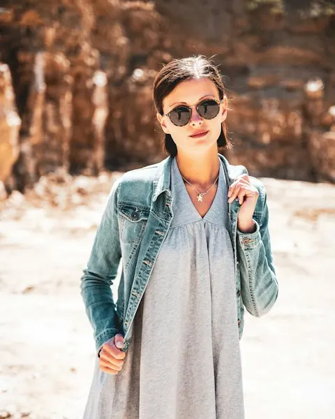 Elegant Black Denim Jacket - Soft, Flattering & Easy