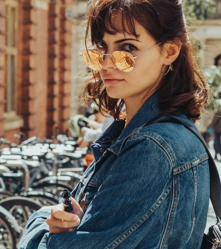 Chic Blue Denim Jacket - Insta-Ready Look