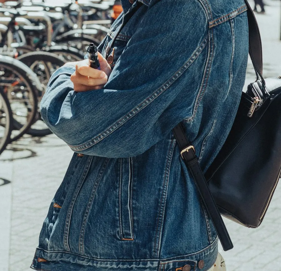 Chic Blue Denim Jacket - Insta-Ready Look