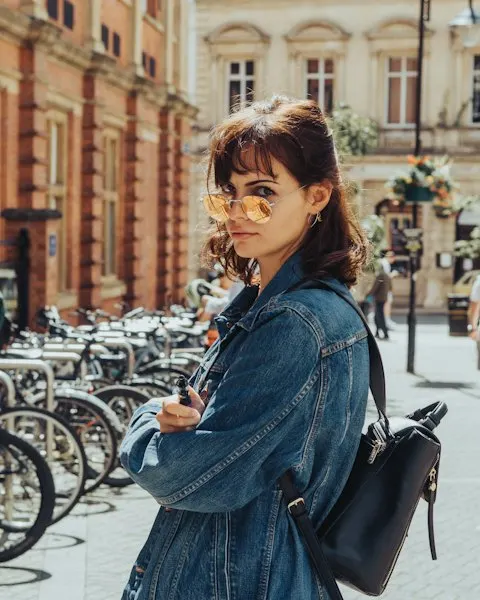 Chic Blue Denim Jacket - Insta-Ready Look