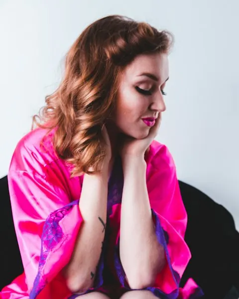 Signature Pink Robe - Soft, Flattering & Easy